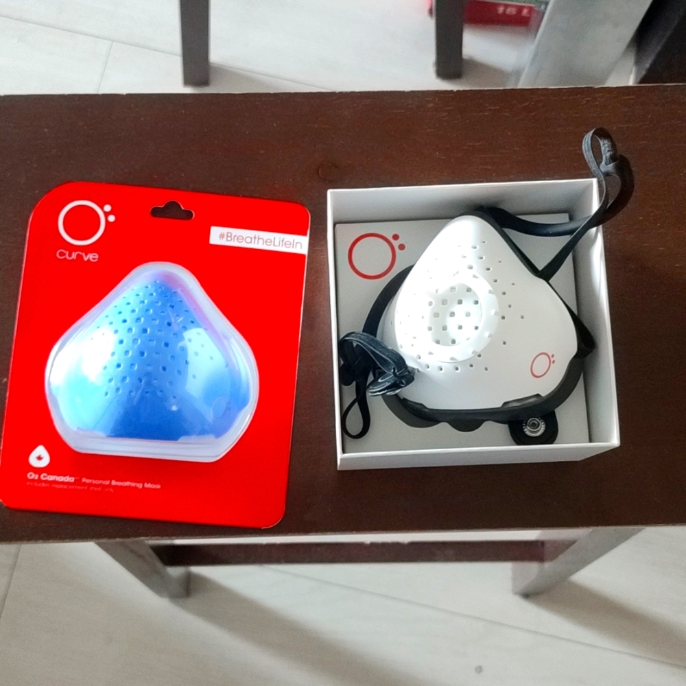 O2 curve respiratory mask